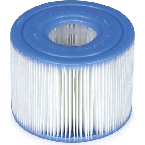 Cartouche de filtre de piscine S1 Pack de 6 Filtration Dacron pour PureSpa Compatible avec modèles Intex (1/4)