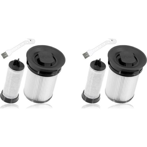 Lot de 4 filtres HEPA de rechange compatibles avec les accessoires pour aspirateur sans sac Triflex HX1-AquaForge (1/5)