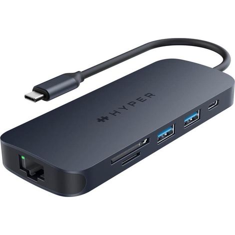 Targus HD4004GL replicatore di porte e docking station per laptop USB tipo-C Blu (1/4)