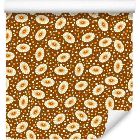 Carta da parati Paisley dorata 50x1000 cm (1/5)