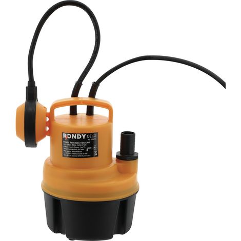 Pompe vide cave 250W - Eaux claires - Rondy - 5000l/h - Hauteur de refoulement : 6m (1/3)