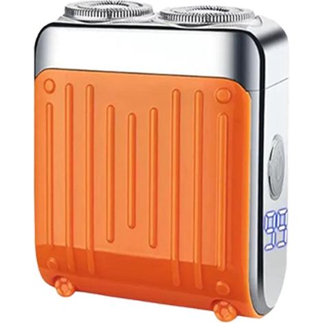 Rasoir électrique - Avec affichage numérique - Tête de rasage magnétique - Rechargeable par USB - Conçu pour le rasage quotidien des hommes (1/5)