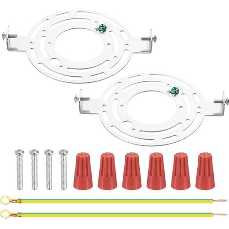 Kit de Support de Fixation Universel pour Luminaire de 130 mm 5 virgule 12 pouces 2 Ensembles de 5 virgule 12 x 3 virgule 9 x 0 0 5 virgule 9 pouces (1/4)