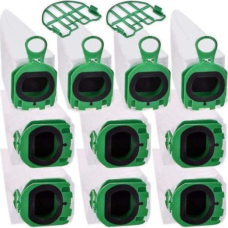 ALLIANDIS Sac à poussière compatible pour aspirateurs Vorwerk Vb100 Fp100 Accessoires pour aspirateurs Sacs Aspirateur A