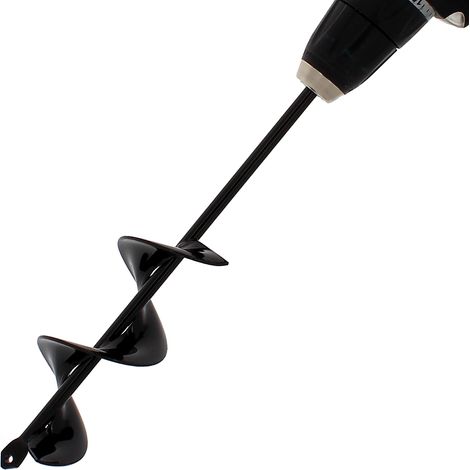 Broca de barrena Ø 6 cm para taladro y atornillador - Longitud 30 cm