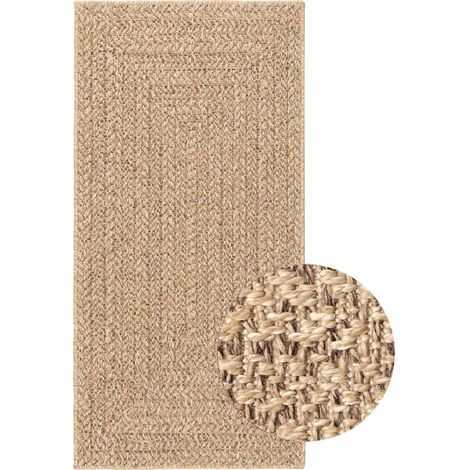 Tapis ZIZUR 60x110 cm aspect de jute intérieur et extérieur (1/5)