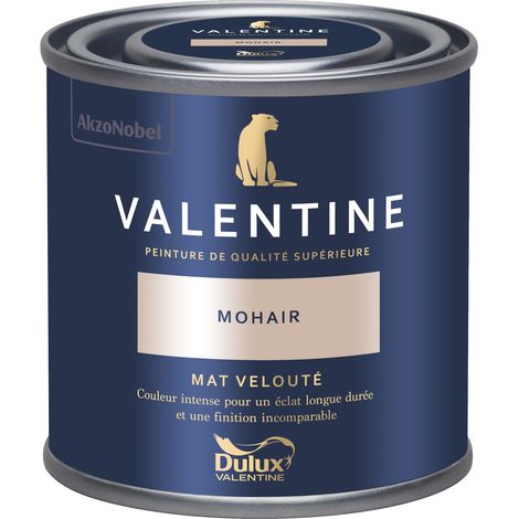 [PROMO] Dulux Valentine Peinture intérieure de haute qualité - Valentine - Couleur intense & pouvoir couvrant élevé - Mat Velouté Mohair 0,125 L