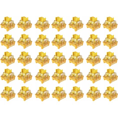 Interruttore Attack Shark Bananas lineare, 35 pezzi, per tastiera meccanica (1/3)