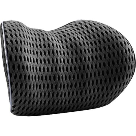 Cuscino poggiatesta e supporto lombare per auto, adatto a sedie da ufficio e sedili auto, cuscino per la schiena in memory foam, offre supporto alla schiena per stare seduti, riposare, guidare e viagg