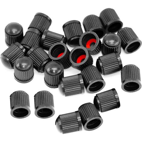 Reifen-Rostschutz-Ventilkappe, Radkappe, Staubschutz für Reifenventile, inklusive O-Ring
