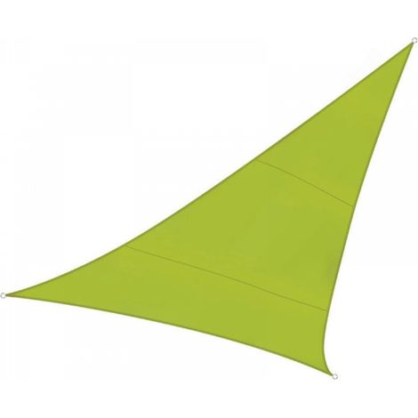 Voile d'ombrage carrée, verte, 3,6 x 3,6 m (1/5)