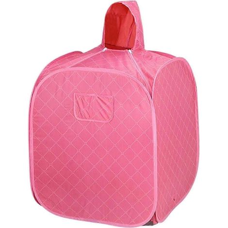 Tente sauna vapeur portable idéale pour une utilisation à domicile, sauna vapeur pliable pour tout le corps avec température réglable - GoodPink (1/5)
