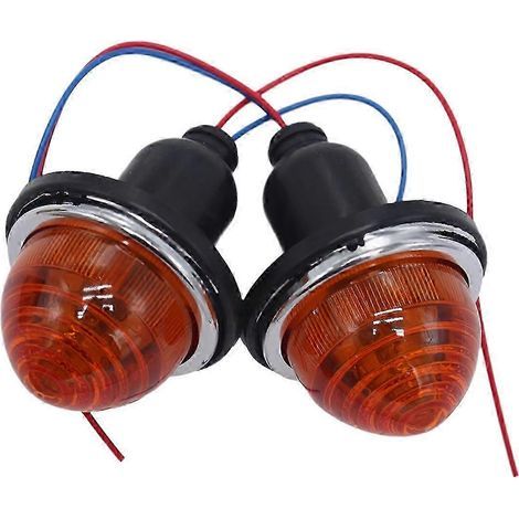 Lot de 2 feux stop/arrière L594 LPB630, clignotants jaunes Lucas
