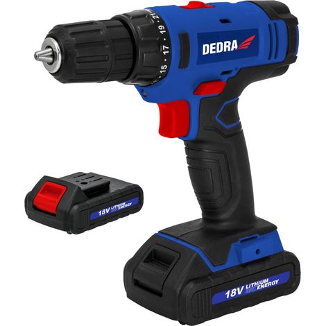 Dedra DED7880B trapano avvitatore 18V batteria al litio