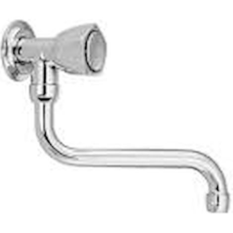 MAMOLI Alfa Beta rubinetto cucina a parete con bocca girevole codice prod: 71710740B121 (1/4)