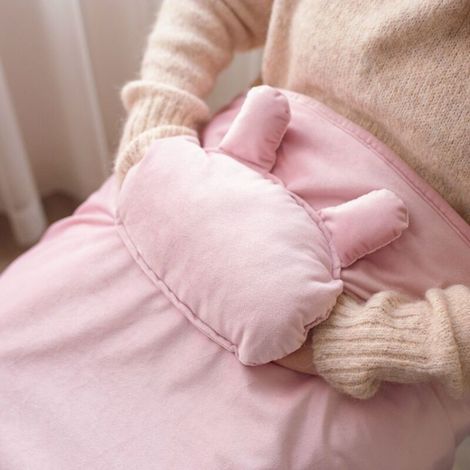 72x115cm USB Body Warmer Blanket Office Heater Electric Heating Shawl (Rose) (1/5)