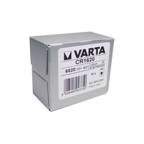 Varta cR 1620 – Pile de bouton (06620 101 401 PACK) (1/2)