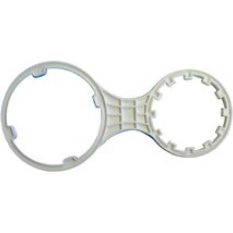 Clé double pour le gobelet et le support de membrane