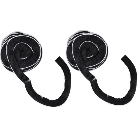 Set di 2 spazzole per strisce UV – impermeabili – lunghezza regolabile 4 m – guarnizioni per porte in vetro di serre