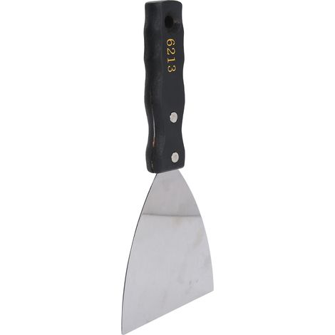 Spatule à mastic à manche en bois pour peinture à l'huile, mélange d'acrylique, grattoir, fournitures d'art 6213 (1/5)