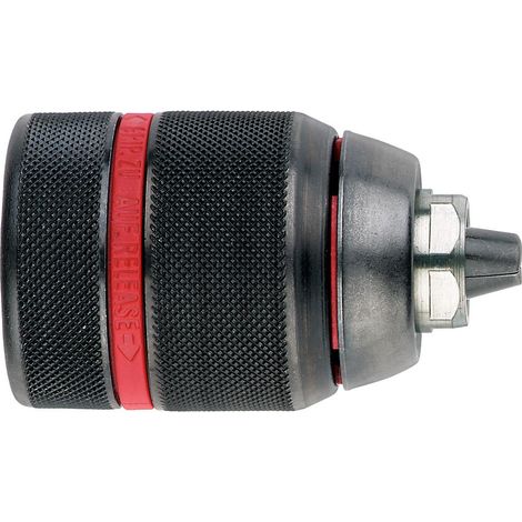 Metabo – Mandrin de perceuse à serrage rapide 1,5 - 13 mm – Version robuste avec douille métal – Pour perceuses à percussion – 636620000