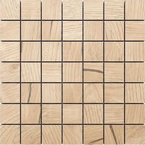Ilcom Steinzeugmosaik auf Netz für Bad und Küche R9 29.2cm x 29.2cm - Maple square (1/3)