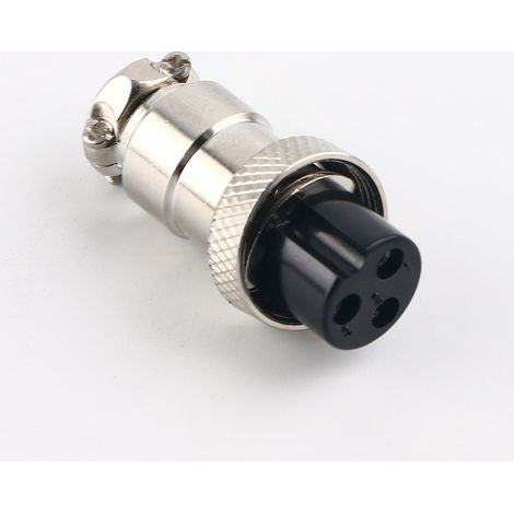 Provide a GX16-3 pin aeronautical female connector, an M16 aeronautical plug, a DF16 sensor plug and a GX16 connector. (1/4)