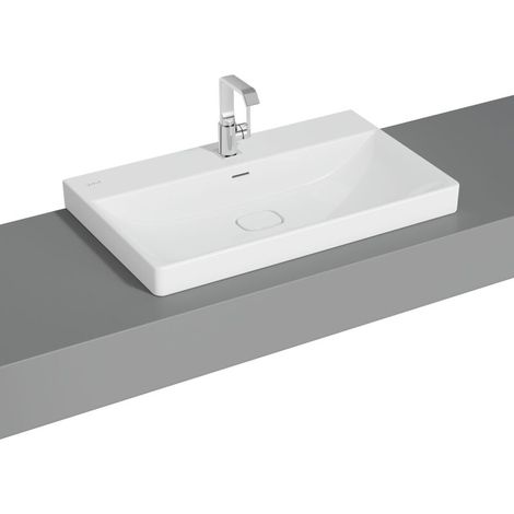 VITRA 7527B003-7201 Vasque à poser New Metropole 800 x 470 mm