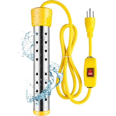 eau submersible jaune 1500 W pour piscine (1/5)