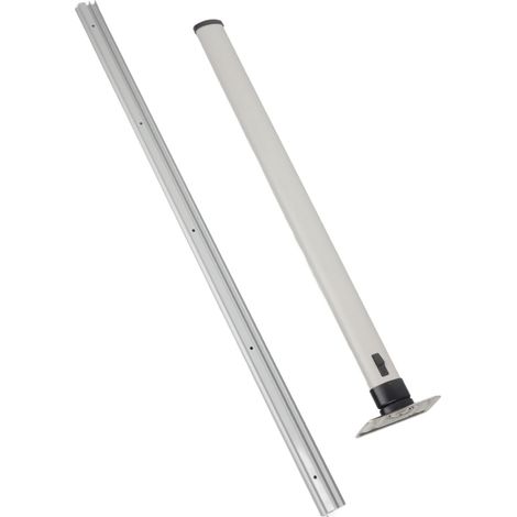 Klappbarer Tischfuß 730 mm/28,7 Zoll aus Aluminium, abnehmbar für Wohnmobile, Transporter, Wohnwagen, Wandmontage, Klapptisch (1/5)