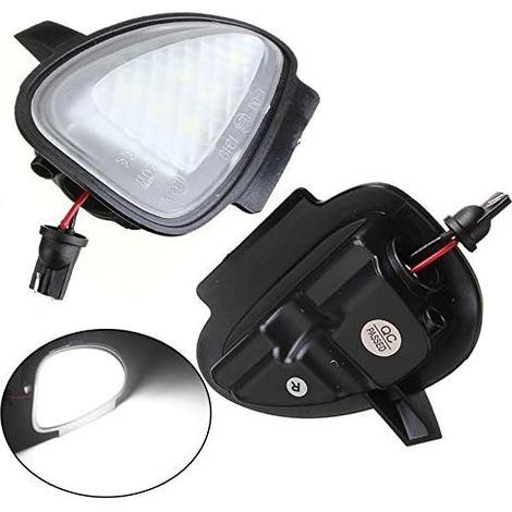 Satz mit 2 LED-Seitenspiegel-Unterbeleuchtungsleuchten für Volkswagen Golf/GTi MK6/MKVI 2010-2014