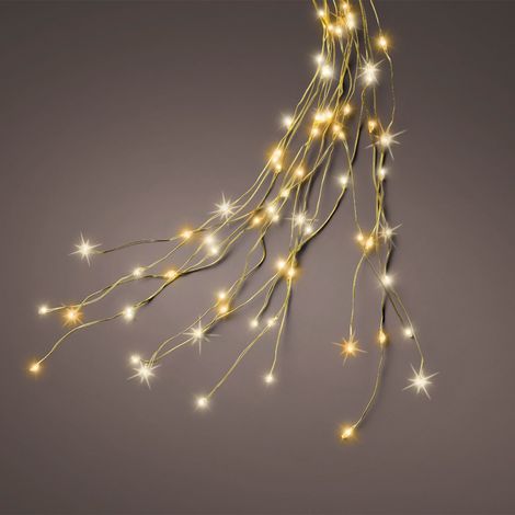Catena luminosa per albero di Natale con MicroLED, luce calda -240 cm (1/5)