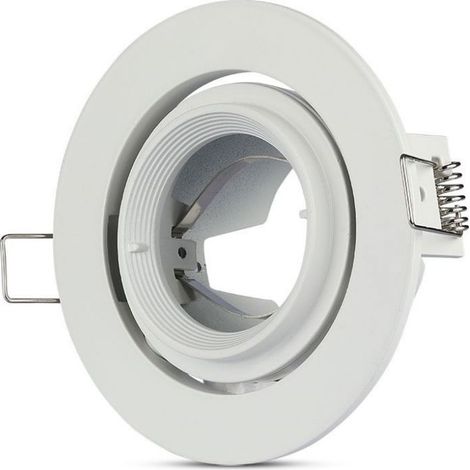 GU10 ZOOM FITTING BIANCO (1/5)