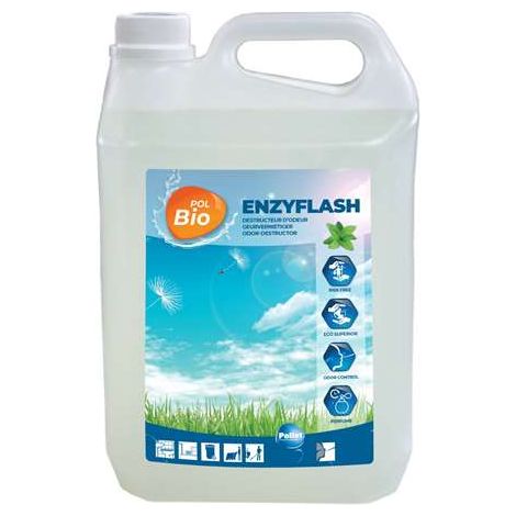 Destructeur d'odeur biotechologie Bidon de 5L - Pollet Sa