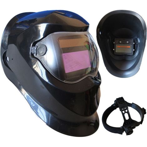 Trade Shop - MASCHERA SALDATURA CASCO FÜR FABBRO SCHUTZ LIQUIDI VISIERA - (1/5)