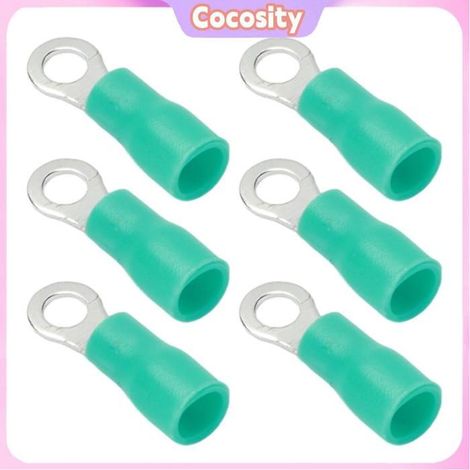 Cocosity Cosses à sertir à anneau pré-isolées (RV1.25-3 Vert)100 Pièces Bornes à Sertir à Anneau electronique connecteur (1/5)