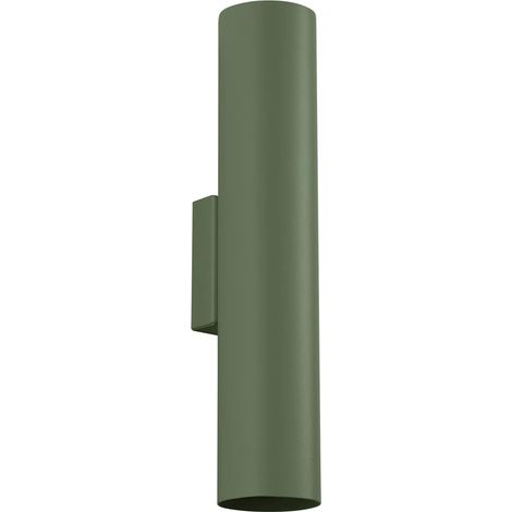 Aplique de pared Vaza verde oliva, 2 luces (1/5)