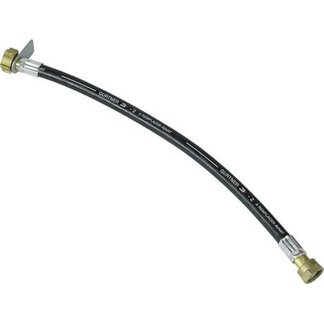 Gurtner – Lyre gaz Butane/Propane 5 ans N.F. – Longueur 70cm – Écrou bouteille et écrou 20x150 – Pression nominale PN