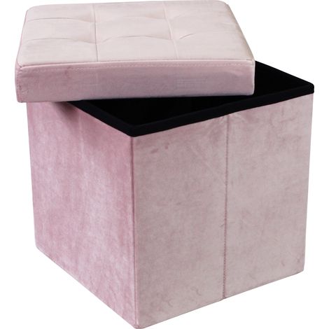 KATI - pouf quadrato in velluto (1/4)