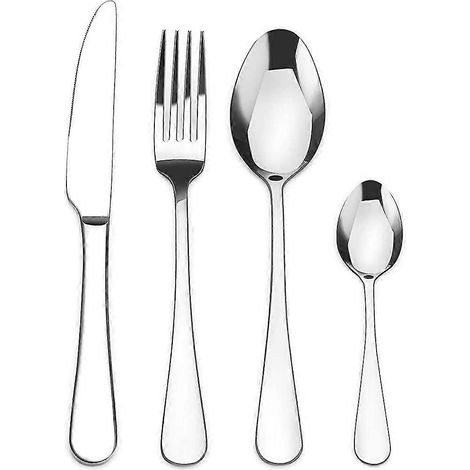 Edelstahl-Besteckset. 24-teilig. Für 6 Gedecke. Besteck inklusive. (1/5)