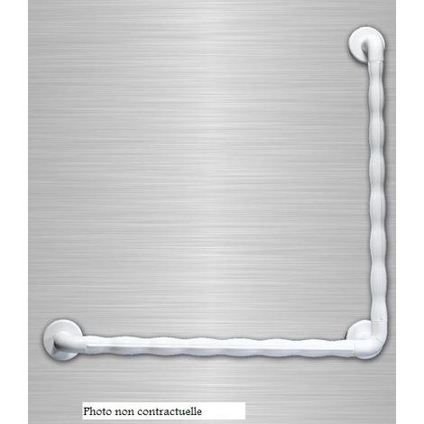 Barre d'appui spécial douche Grip - Blanc/Bleu (1/4)