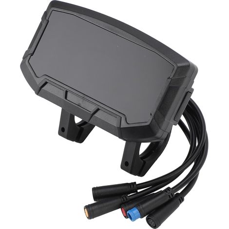 Tableau de Bord LCD de Vélo électrique 48 V, Compteur d'Affichage de Scooter étanche, Tableau de Bord Numérique avec Affichage de l'état de la Batterie et de la Vitesse, Idéal pour (1/5)