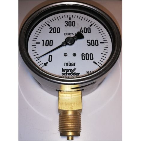 Kromschroder 03200156 Elastic hose pressure gauge RFM 0.6 - max. 600mbar