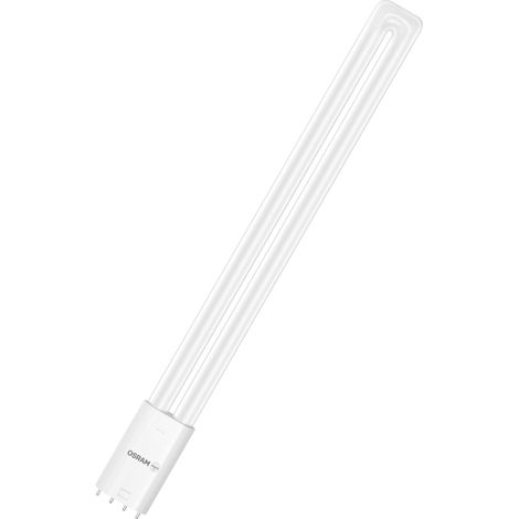 OSRAM Tube LED  DULUX 2G11 18W 2300lm 6500K remplacement fluorescent compact ECG longue durée jusqu'à 30 000h montage sans mercure IP20