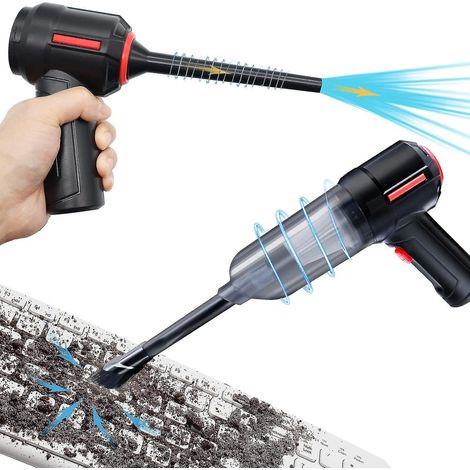 3-in-1-Gerät: tragbarer Autostaubsauger, kabelloser Laubbläser und Handstaubsauger (1/5)