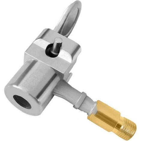 Accessoires auto pour compresseur : mandrin de gonflage de pneu en laiton de 8 mm, clip de serrage, adaptateur de valve.-AquaForge
