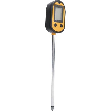 Détecteur de sol multifonction avec alarme sonore et indicateur lumineux, testeur d'humidité et d'acidité, mini sonde sensible pour plantes, mesureur de terre compact (1/5)