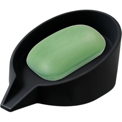 Support Porte Éponge Pour Évier De Cuisine Porte-savon en silicone de salle Égouttoir à éponge pour le plan de travail Adapté à cuisine, comptoir, évier, maison, appartement, et (1/5)