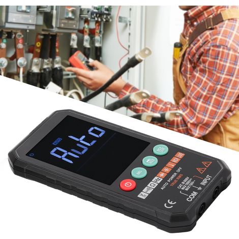Multimètre intelligent entièrement automatique FY107C 1000V, numérique haute précision, petit, portable, résistant à la chaleur, sans changement de gamme requis (1/5)