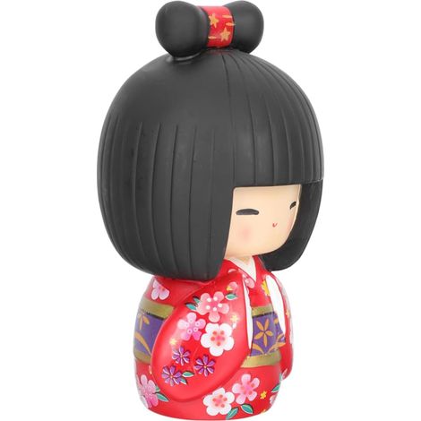 e Kokeshi Japonaise Kimmidoll en R sine Figurine De Geisha (1/5)